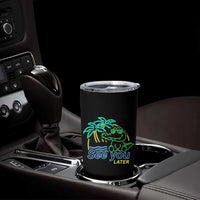 Funny See You Later Teacher Summer Alligator Tumbler Cup Later Gator Last Day Of School - Wonder Print Shop