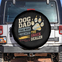 Funny Dog Dad The Man The Myth The Snack Dealer Spare Tire Cover Fur Dad Fathers Day