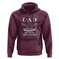 Funny Weed Cannabis Dad Hoodie Worlds No 1 Best Dad Ever The Smoker The Myth The Legend