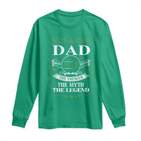 Funny Weed Cannabis Dad Long Sleeve Shirt Worlds No 1 Best Dad Ever The Smoker The Myth The Legend