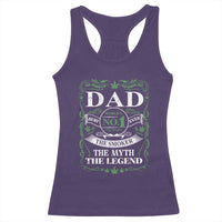 Funny Weed Cannabis Dad Racerback Tank Top Worlds No 1 Best Dad Ever The Smoker The Myth The Legend
