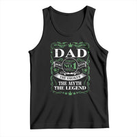 Funny Weed Cannabis Dad Tank Top Worlds No 1 Best Dad Ever The Smoker The Myth The Legend
