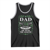 Funny Weed Cannabis Dad Tank Top Worlds No 1 Best Dad Ever The Smoker The Myth The Legend