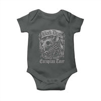 Black Death European Tour Baby Onesie Plague Rat Medieval History Gothic - Wonder Print Shop
