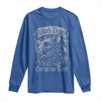 Black Death European Tour Long Sleeve Shirt Plague Rat Medieval History Gothic - Wonder Print Shop
