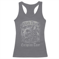 Black Death European Tour Racerback Tank Top Plague Rat Medieval History Gothic - Wonder Print Shop
