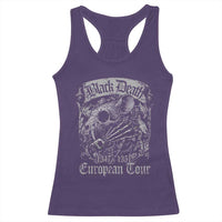 Black Death European Tour Racerback Tank Top Plague Rat Medieval History Gothic - Wonder Print Shop