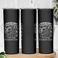 Black Death European Tour Skinny Tumbler Plague Rat Medieval History Gothic - Wonder Print Shop