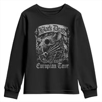 Black Death European Tour Youth Sweatshirt Plague Rat Medieval History Gothic - Wonder Print Shop