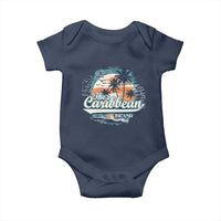Funny The Caribbean Islands Baby Onesie Caribbean Sea Tour Summer Vacation - Wonder Print Shop