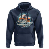 Funny The Caribbean Islands Hoodie Caribbean Sea Tour Summer Vacation - Wonder Print Shop