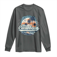 Funny The Caribbean Islands Long Sleeve Shirt Caribbean Sea Tour Summer Vacation - Wonder Print Shop