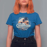 Funny The Caribbean Islands T Shirt For Women Caribbean Sea Tour Summer Vacation - Wonder Print Shop