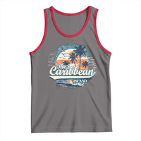 Funny The Caribbean Islands Tank Top Caribbean Sea Tour Summer Vacation - Wonder Print Shop