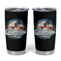 Funny The Caribbean Islands Tumbler Cup Caribbean Sea Tour Summer Vacation - Wonder Print Shop