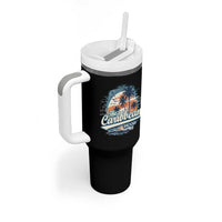 Funny The Caribbean Islands Tumbler With Handle Caribbean Sea Tour Summer Vacation - Wonder Print Shop