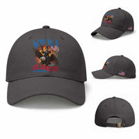 WTF Is A Kilometer Abraham Lincoln Baseball Cap Funny USA Patriotic 4th of July