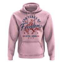 250 Years Of Freedom Cowboy Hoodie Western 250th Anniversary USA 1776 2026