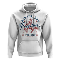 250 Years Of Freedom Cowboy Hoodie Western 250th Anniversary USA 1776 2026