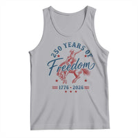 250 Years Of Freedom Cowboy Tank Top Western 250th Anniversary USA 1776 2026