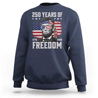 Abraham Lincoln 250 Years Of Freedom Sweatshirt 1776 2026 4th of July