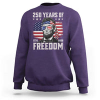 Abraham Lincoln 250 Years Of Freedom Sweatshirt 1776 2026 4th of July