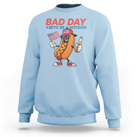 Bad Day To Be A Hot Dog Sweatshirt Funny BBQ Grilling 4th of July