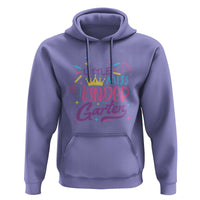 Little Miss Kindergarten Hoodie Back To School Crown Lovely Heart - Wonder Print Shop