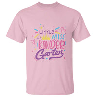 Little Miss Kindergarten T Shirt Back To School Crown Lovely Heart - Wonder Print Shop