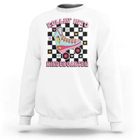 Rolling Into Kindergarten Sweatshirt Back To School Roller Skating Girl - Wonder Print Shop