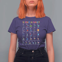 Science T Shirt For Women Alphabet Physical Is All Around Us Teacher - Wonder Print Shop