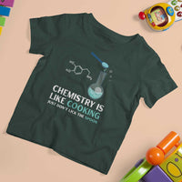 Funny Chemist T Shirt For Kid Chemistry Is Like Cooking Just Don't Lick The Spoon Science Nerd - Wonder Print Shop