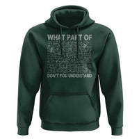 Funny Math Teacher Hoodie What Part Of Don't You Understand - Wonder Print Shop