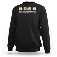 Funny Math Sweatshirt Addition Division Subtraction Equals Baby Block - Wonder Print Shop