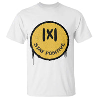 Funny Math Teacher T Shirt Stay Positive Back To School Absolute Value - Wonder Print Shop