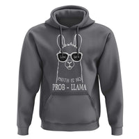 Funny Math Llama Hoodie Math Is No Problem Back To School - Wonder Print Shop