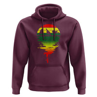 Three Birds Hoodie Rasta Sunset Reggae Music Jamaica Reflection - Wonder Print Shop