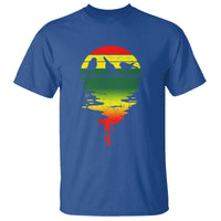 Three Birds T Shirt Rasta Sunset Reggae Music Jamaica Reflection - Wonder Print Shop