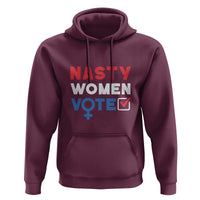 Nasty Women Vote Hoodie Feminist Liberal Voting Women Sign - Wonder Print Shop