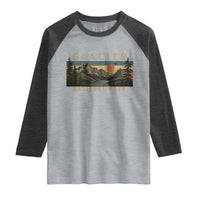 Glacier National Park Raglan Shirt Montana Wildlife Nature Lover