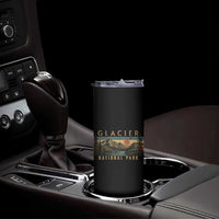 Glacier National Park Skinny Tumbler Montana Wildlife Nature Lover