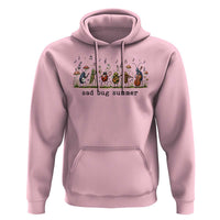 Sad Bug Summer Funny Insect Inspired Indie Aesthetic Hoodie Folk Pop Music Bugs Lover