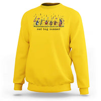 Sad Bug Summer Funny Insect Inspired Indie Aesthetic Sweatshirt Folk Pop Music Bugs Lover