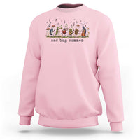 Sad Bug Summer Funny Insect Inspired Indie Aesthetic Sweatshirt Folk Pop Music Bugs Lover