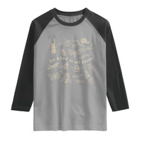 Be Kind To All Kinds Bugs Entomologist Insect Lover Raglan Shirt