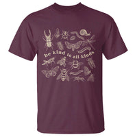 Be Kind To All Kinds Bugs Entomologist Insect Lover T Shirt