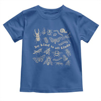 Be Kind To All Kinds Bugs Entomologist Insect Lover Toddler T Shirt