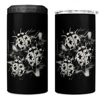 Ladybug Y2k Grunge 2000s Alt 90s Vintage Star Dots Teen 4 in 1 Can Cooler Tumbler