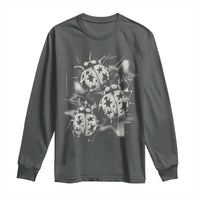 Ladybug Y2k Grunge 2000s Alt 90s Vintage Star Dots Teen Long Sleeve Shirt
