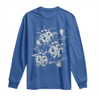 Ladybug Y2k Grunge 2000s Alt 90s Vintage Star Dots Teen Long Sleeve Shirt